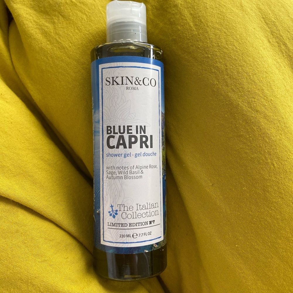 Skin&co Blue in Capri shower gel